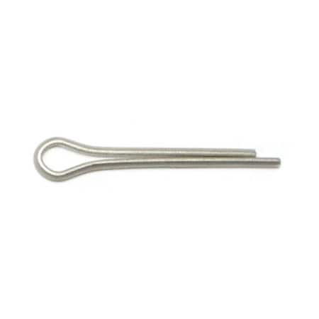 Midwest Fastener Cotter Pin, 3/32 in Dia, 3/4 in L, Stainless Steel 74805